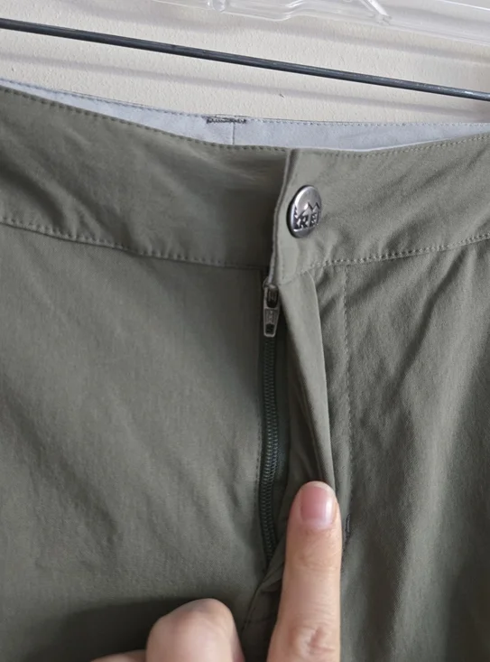Rei Womens Nylon Convertible Capri Pants Size 6 Olive - Picture 4 of 16